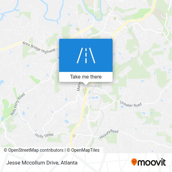 Jesse Mccollum Drive map