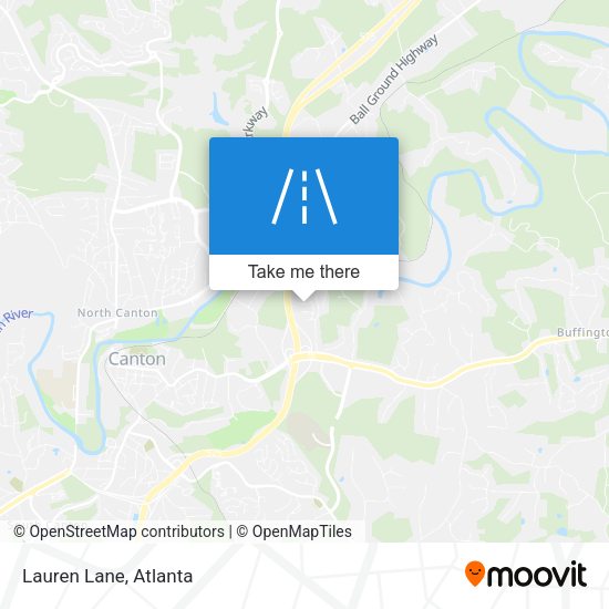 Mapa de Lauren Lane