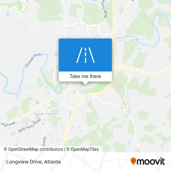 Longview Drive map