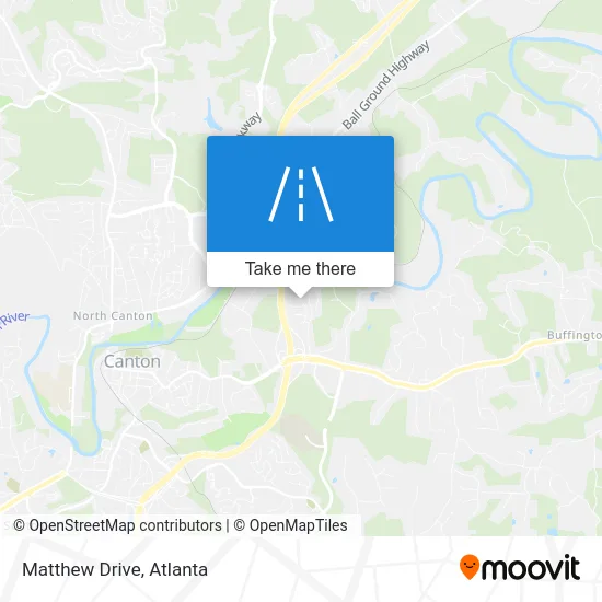 Matthew Drive map