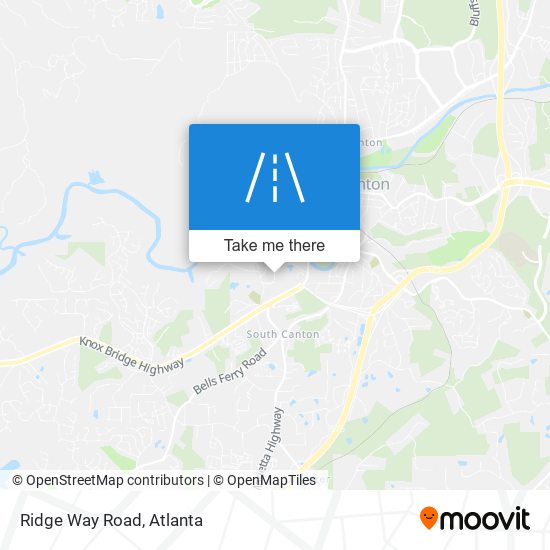 Mapa de Ridge Way Road