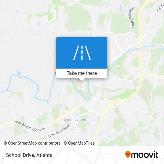 School Drive map