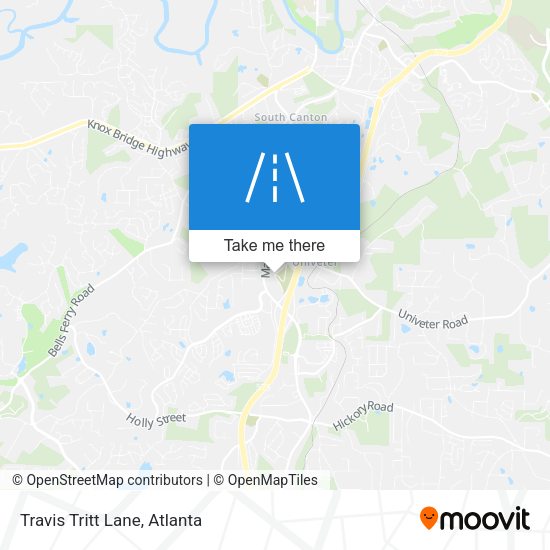 Travis Tritt Lane map