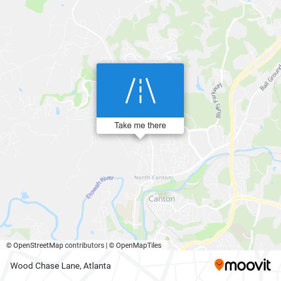 Wood Chase Lane map