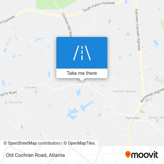 Mapa de Old Cochran Road