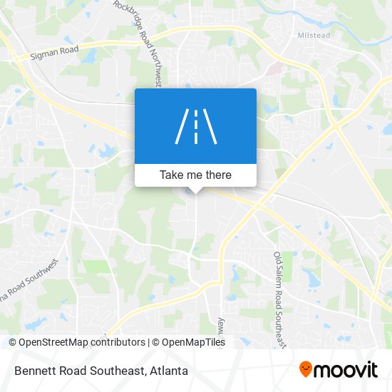 Mapa de Bennett Road Southeast