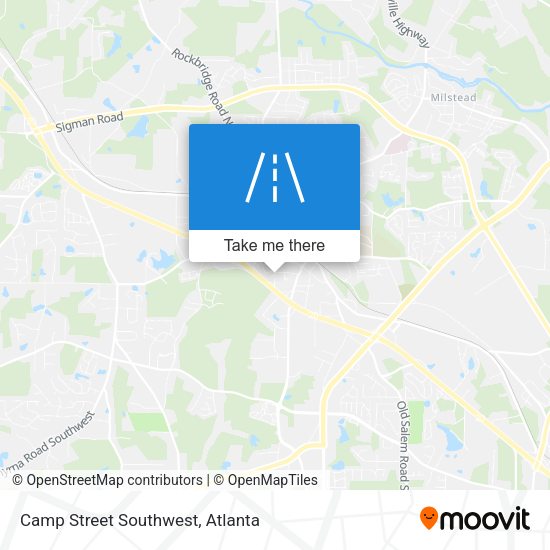 Camp Street Southwest map
