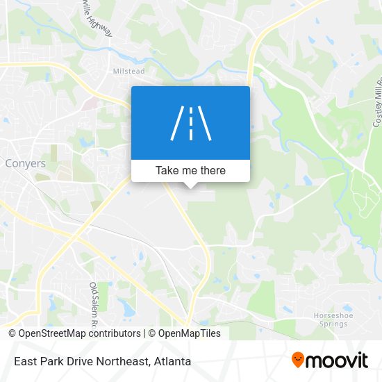 East Park Drive Northeast map
