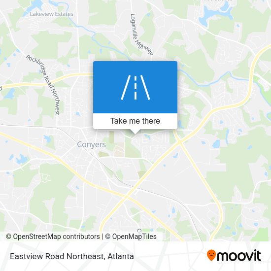 Eastview Road Northeast map