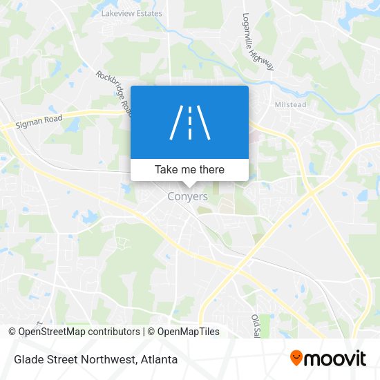 Mapa de Glade Street Northwest