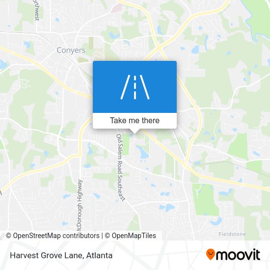Mapa de Harvest Grove Lane