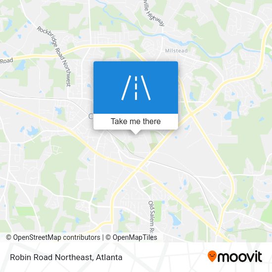 Robin Road Northeast map