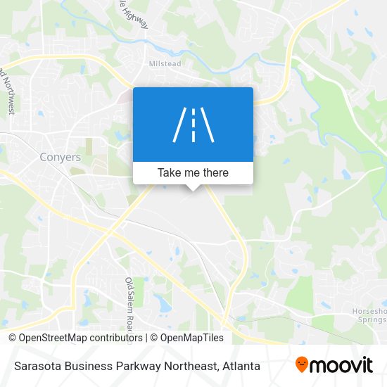 Sarasota Business Parkway Northeast map