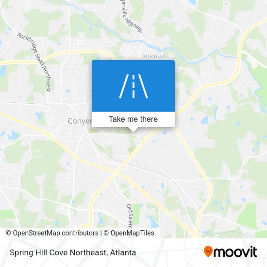 Mapa de Spring Hill Cove Northeast