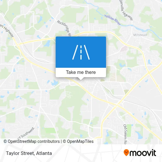Taylor Street map