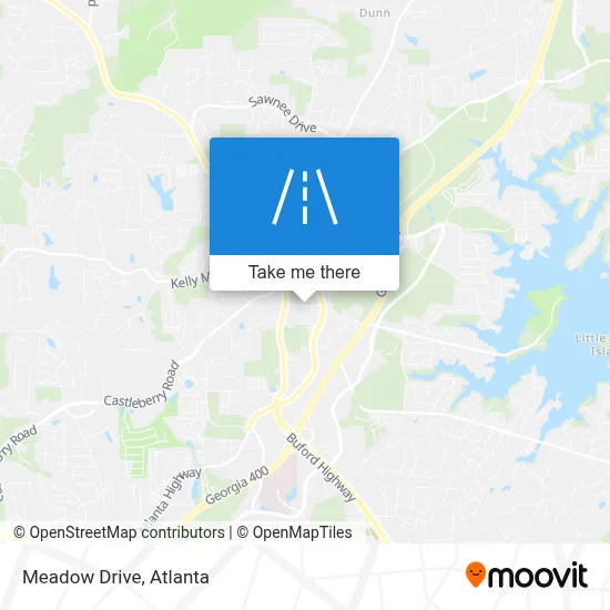 Meadow Drive map