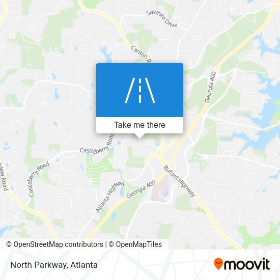 Mapa de North Parkway