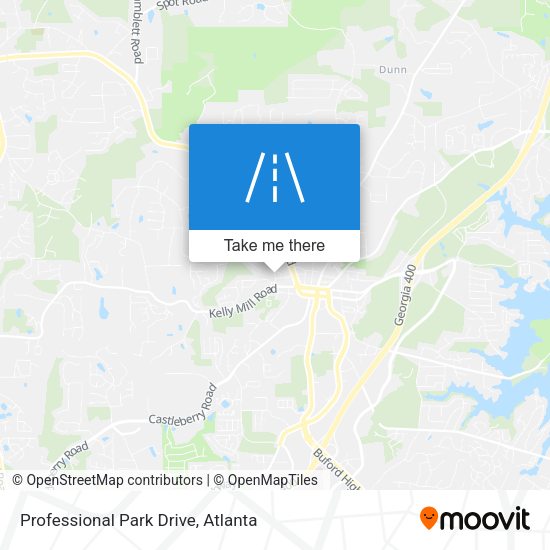 Professional Park Drive map