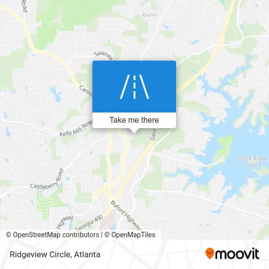 Ridgeview Circle map