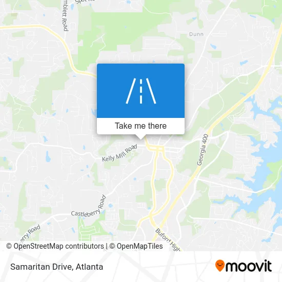 Samaritan Drive map