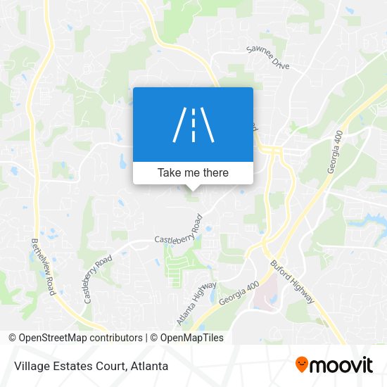 Village Estates Court map