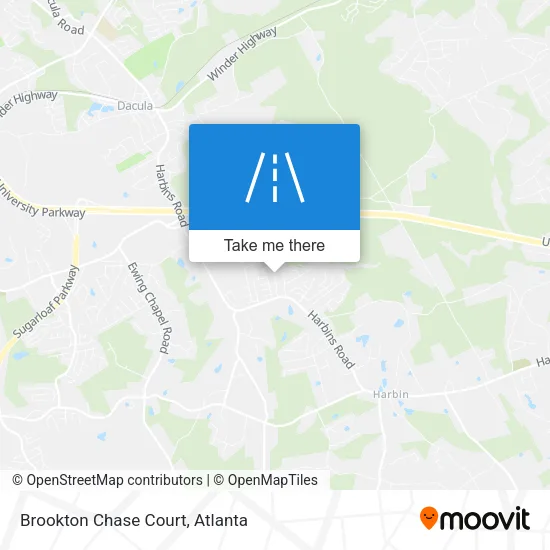 Brookton Chase Court map
