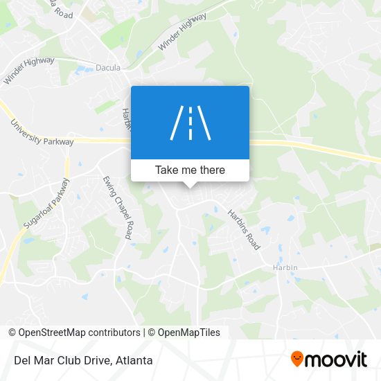 Mapa de Del Mar Club Drive