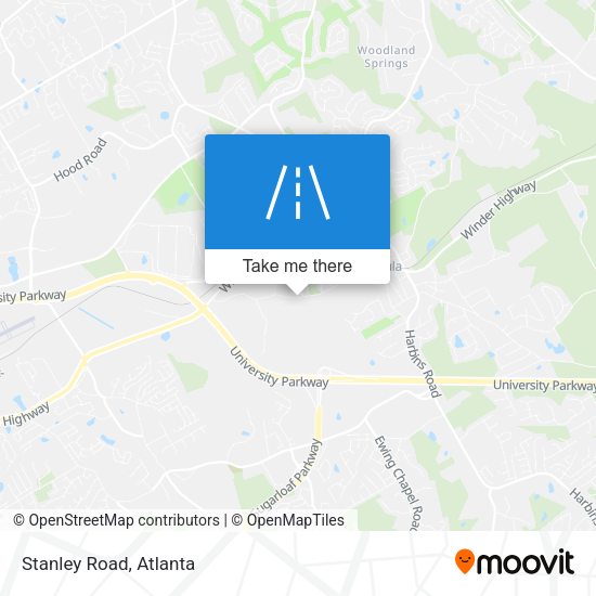 Mapa de Stanley Road