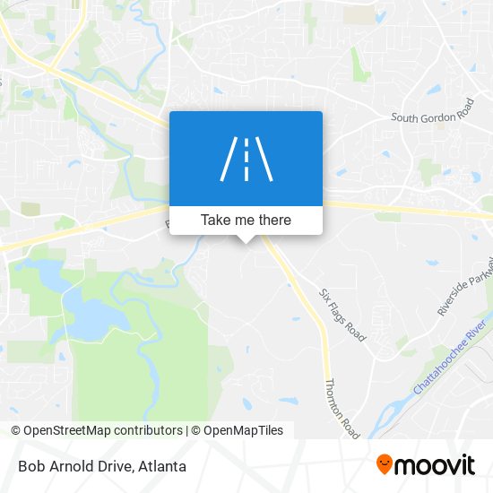 Mapa de Bob Arnold Drive