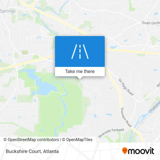Buckshire Court map