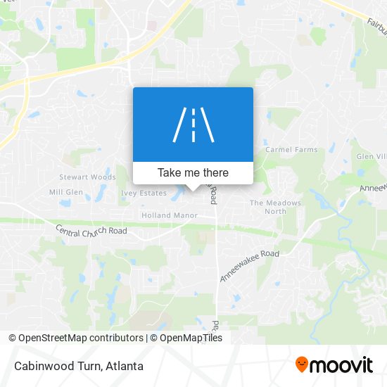 Cabinwood Turn map