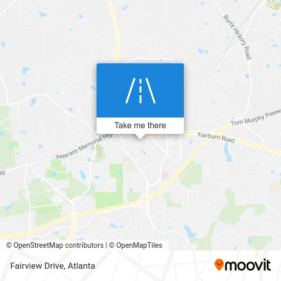 Fairview Drive map