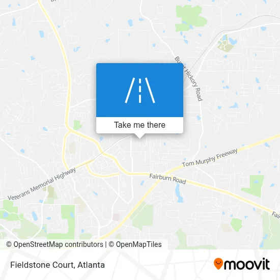 Fieldstone Court map