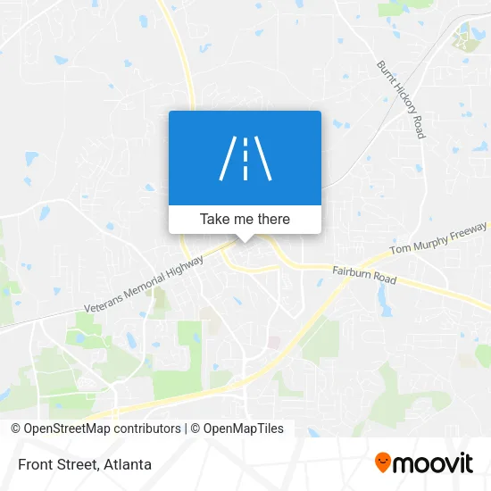 Front Street map