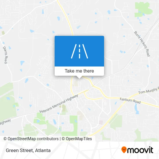 Green Street map