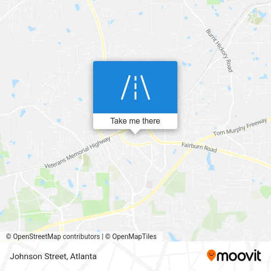 Johnson Street map