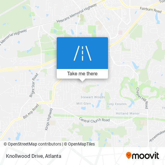 Mapa de Knollwood Drive