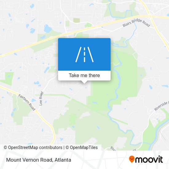 Mount Vernon Road map