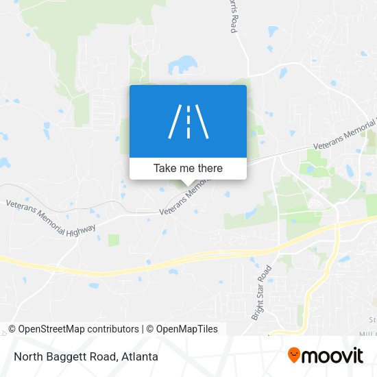 Mapa de North Baggett Road