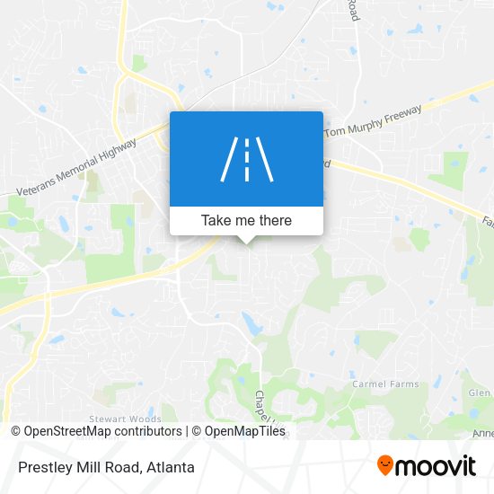 Mapa de Prestley Mill Road