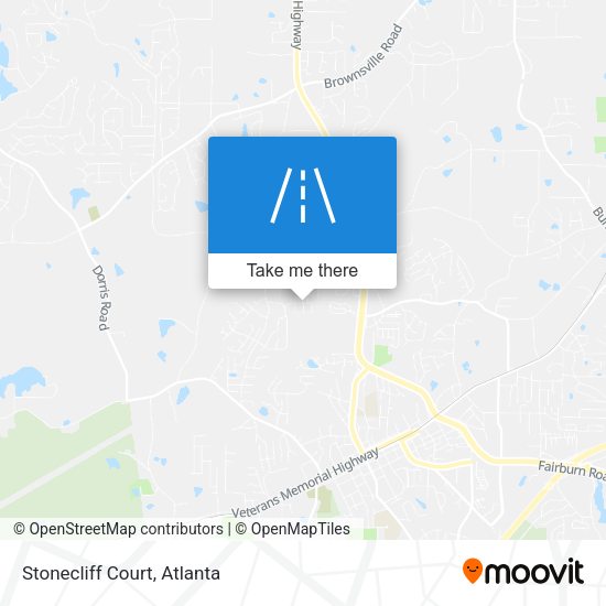 Stonecliff Court map