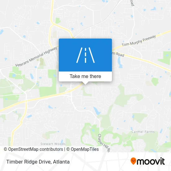 Timber Ridge Drive map