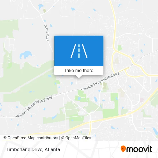 Timberlane Drive map