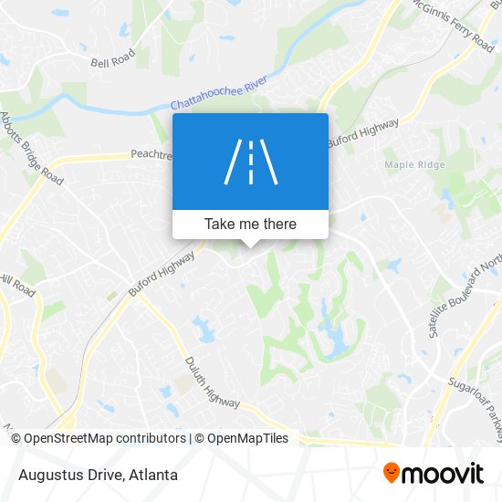 Mapa de Augustus Drive