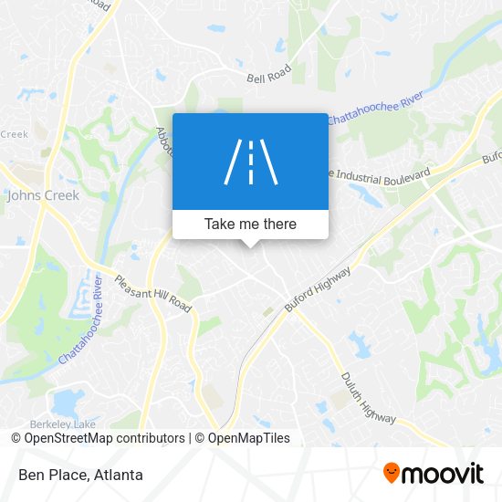 Mapa de Ben Place