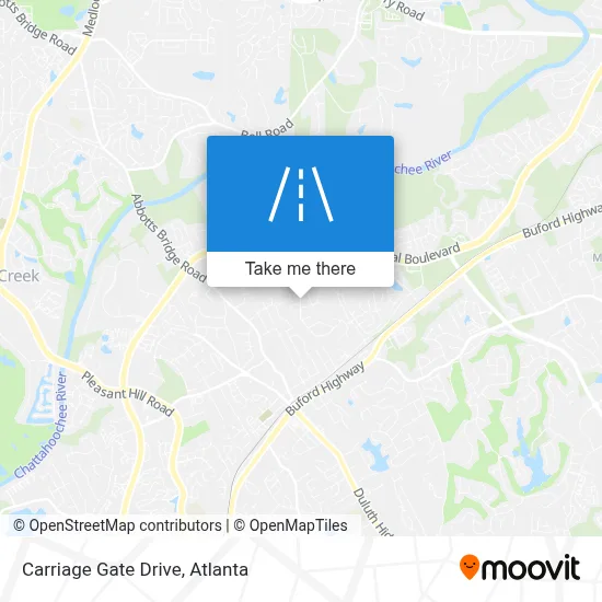 Carriage Gate Drive map