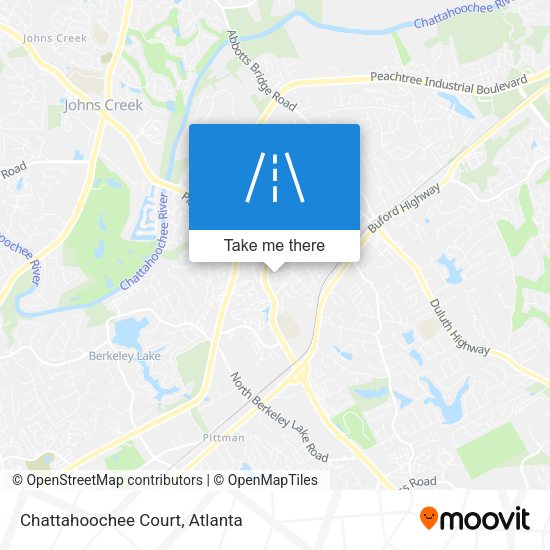 Mapa de Chattahoochee Court