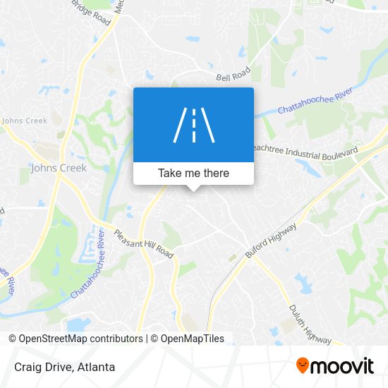 Craig Drive map