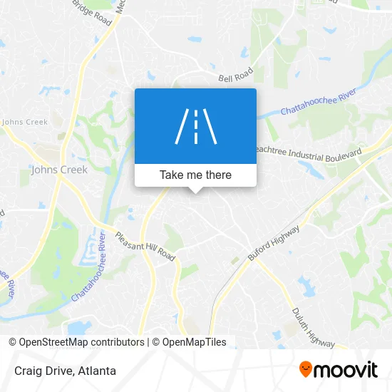 Craig Drive map