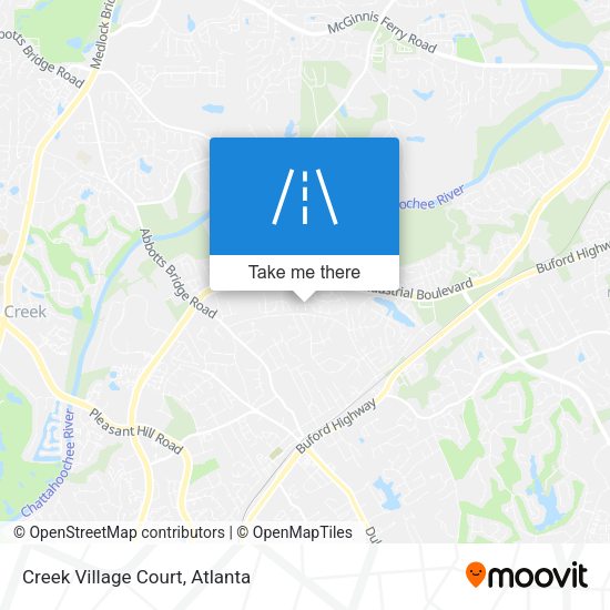 Mapa de Creek Village Court